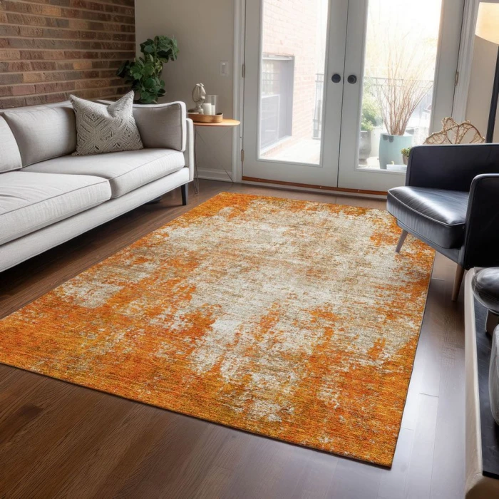 Addison Chantille ACN940-Orange 3 ft. X 5 ft. Rectangle Rug