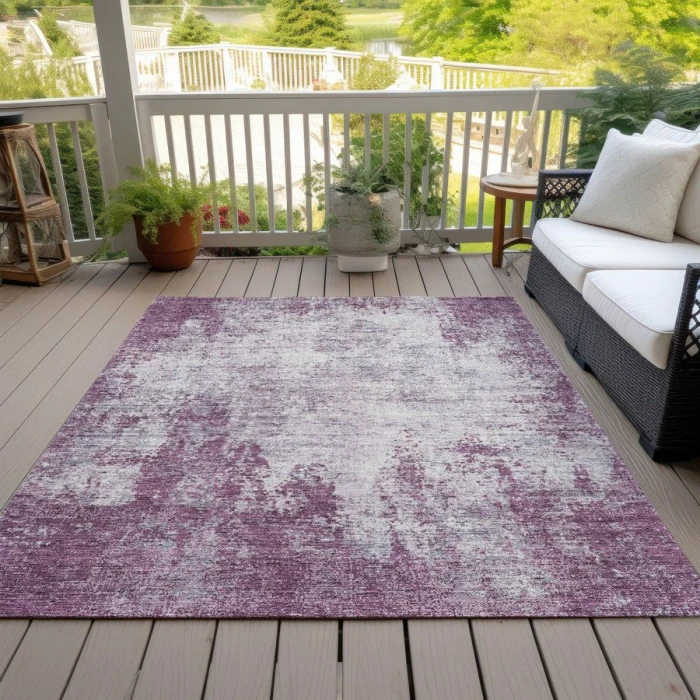 Addison Chantille ACN940-Plum 3 ft. X 5 ft. Rectangle Rug