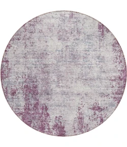 Addison Chantille ACN940-Plum 8 ft. X 8 ft. Round Rug