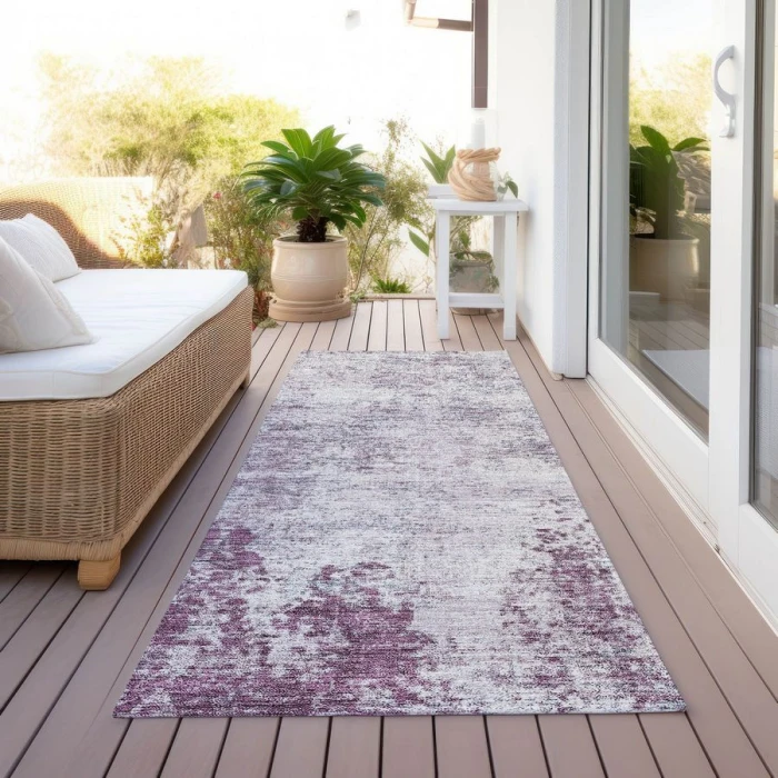 Addison Chantille ACN940-Plum 2 ft. 3 in. X 7 ft. 6 in. Rectangle Rug