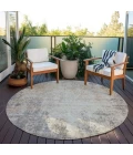 Addison Chantille ACN940-Taupe 8 ft. X 8 ft. Round Rug