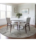 Addison Chantille ACN940-Taupe 8 ft. X 8 ft. Round Rug