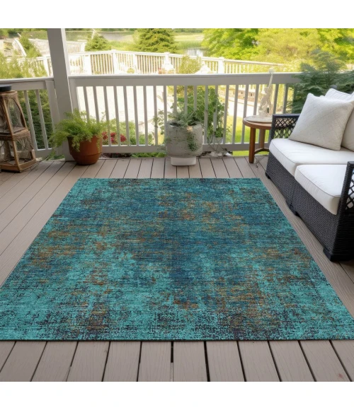 Addison Chantille ACN940-Teal 3 ft. X 5 ft. Rectangle Rug