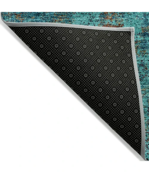 Addison Chantille ACN940-Teal 8 ft. X 8 ft. Round Rug