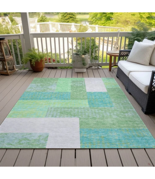 Addison Chantille ACN941-Aloe 5 ft. X 7 ft. 6 in. Rectangle Rug