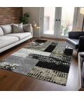 Addison Chantille ACN941-Black 5 ft. X 7 ft. 6 in. Rectangle Rug