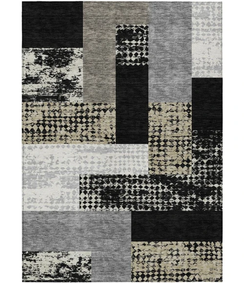 Addison Chantille ACN941-Black 5 ft. X 7 ft. 6 in. Rectangle Rug