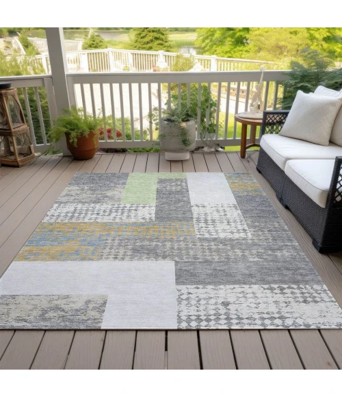 Addison Chantille ACN941-Gray 5 ft. X 7 ft. 6 in. Rectangle Rug