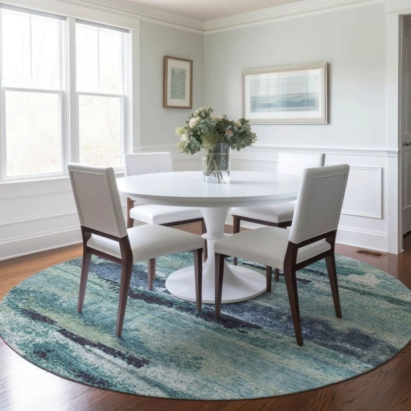 Addison Chantille ACN942-Aloe 8 ft. X 8 ft. Round Rug
