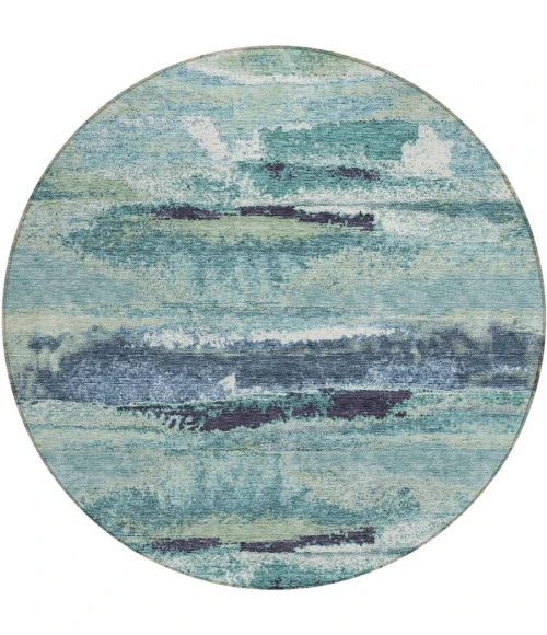 Addison Chantille ACN942-Aloe 8 ft. X 8 ft. Round Rug