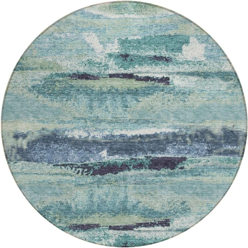 Addison Chantille ACN942-Aloe 8 ft. X 8 ft. Round Rug