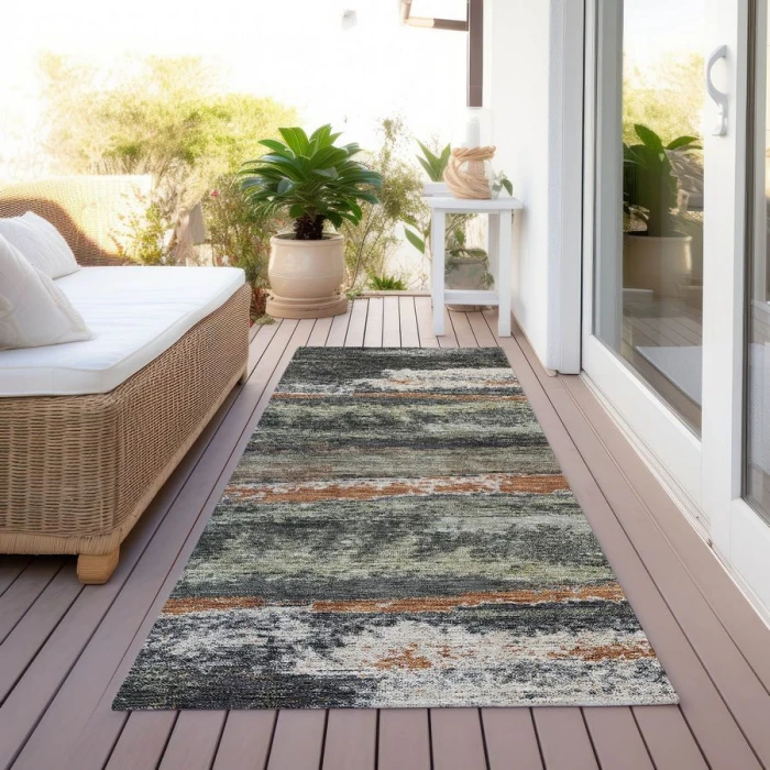 Addison Chantille ACN942-Charcoal 2 ft. 3 in. X 7 ft. 6 in. Rectangle Rug