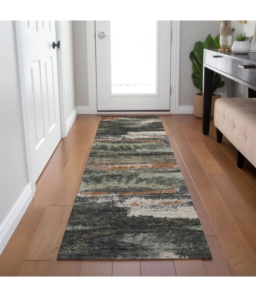 Addison Chantille ACN942-Charcoal 2 ft. 3 in. X 7 ft. 6 in. Rectangle Rug