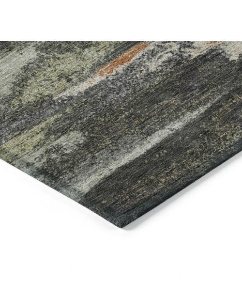 Addison Chantille ACN942-Charcoal 8 ft. X 8 ft. Round Rug