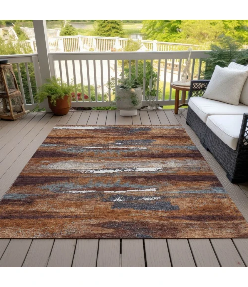 Addison Chantille ACN942-Copper 9 ft. X 12 ft. Rectangle Rug