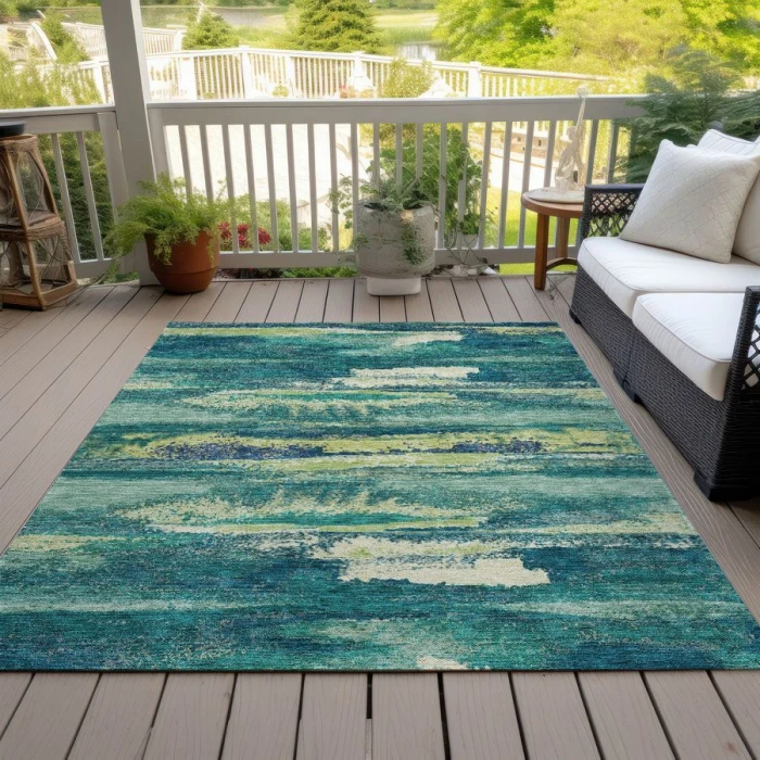 Addison Chantille ACN942-Emerald 8 ft. X 10 ft. Rectangle Rug