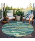 Addison Chantille ACN942-Emerald 8 ft. X 8 ft. Round Rug
