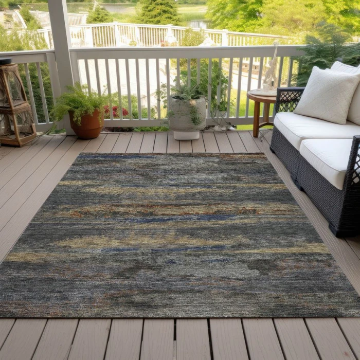 Addison Chantille ACN942-Graphite 9 ft. X 12 ft. Rectangle Rug