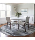 Addison Chantille ACN942-Gray 8 ft. X 8 ft. Round Rug