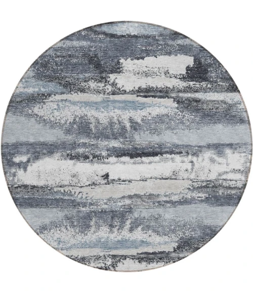 Addison Chantille ACN942-Gray 8 ft. X 8 ft. Round Rug