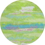 Addison Chantille ACN942-Lime 8 ft. X 8 ft. Round Rug