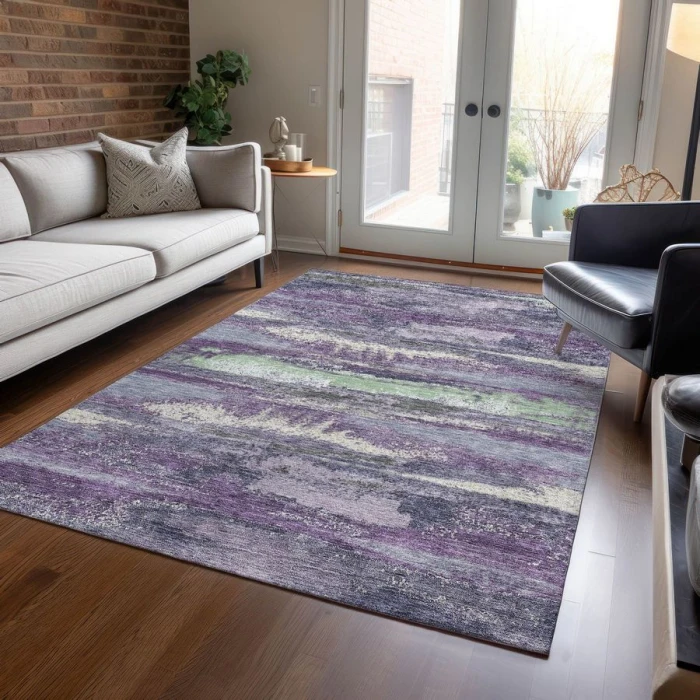 Addison Chantille ACN942-Purple 3 ft. X 5 ft. Rectangle Rug