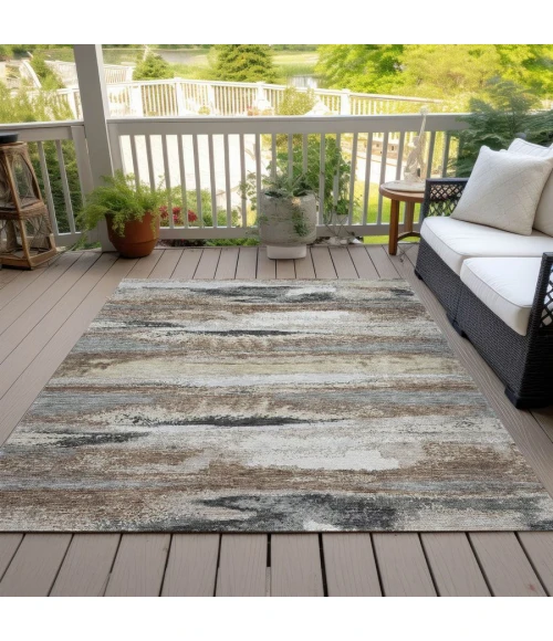 Addison Chantille ACN942-Taupe 9 ft. X 12 ft. Rectangle Rug