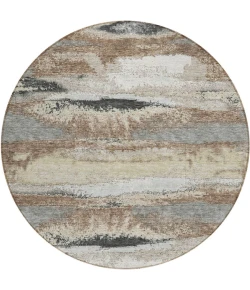 Addison Chantille ACN942-Taupe 8 ft. X 8 ft. Round Rug