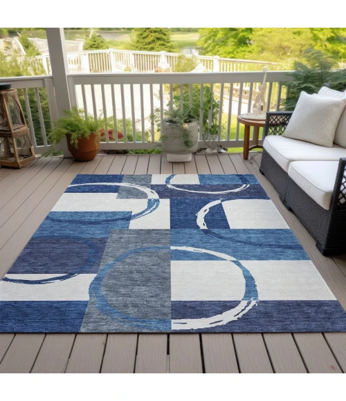 Addison Chantille ACN943-Blue 3 ft. X 5 ft. Rectangle Rug
