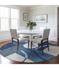 Addison Chantille ACN943-Blue 8 ft. X 8 ft. Round Rug