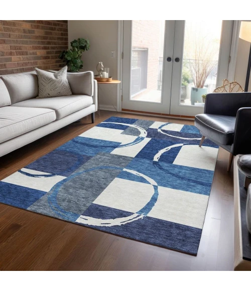 Addison Chantille ACN943-Blue 3 ft. X 5 ft. Rectangle Rug