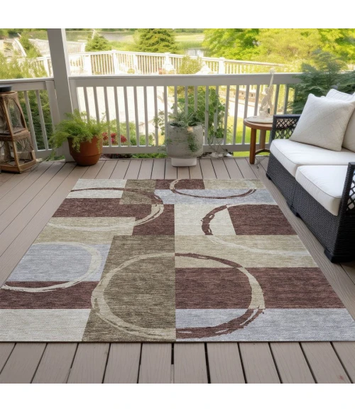 Addison Chantille ACN943-Brown 8 ft. X 10 ft. Rectangle Rug