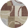 Addison Chantille ACN943-Brown 8 ft. X 8 ft. Round Rug