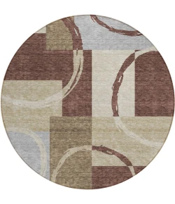 Addison Chantille ACN943-Brown 8 ft. X 8 ft. Round Rug