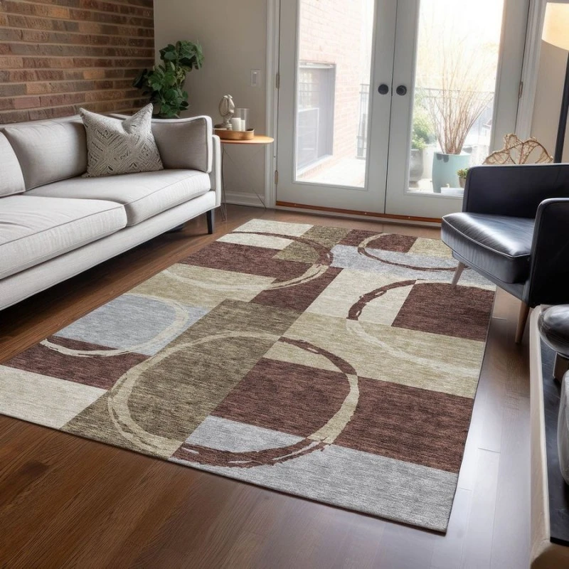 Addison Chantille ACN943-Brown 8 ft. X 10 ft. Rectangle Rug