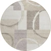 Addison Chantille ACN943-Ivory 8 ft. X 8 ft. Round Rug