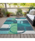 Addison Chantille ACN943-Teal 8 ft. X 10 ft. Rectangle Rug