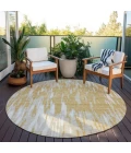 Addison Chantille ACN945-Gold 8 ft. X 8 ft. Round Rug