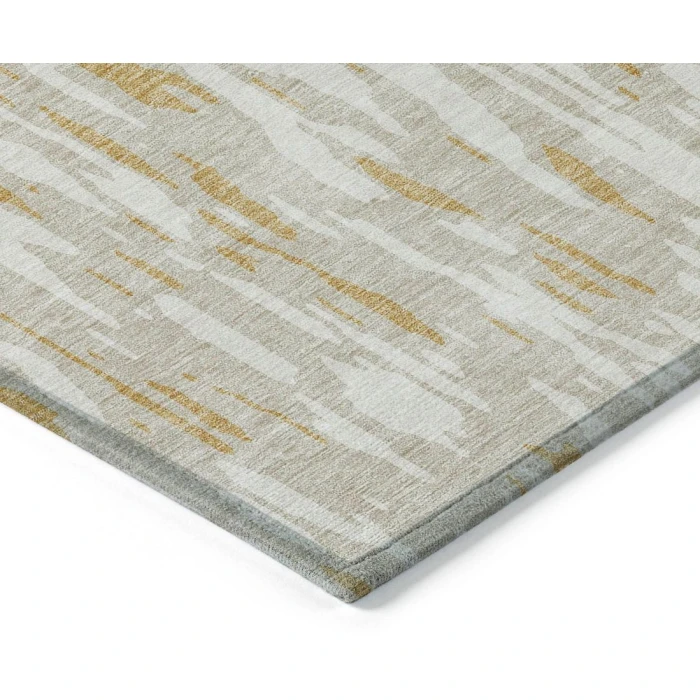 Addison Chantille ACN945-Gold 8 ft. X 8 ft. Round Rug
