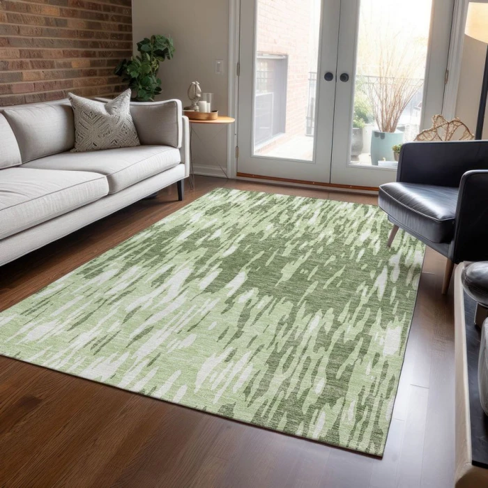 Addison Chantille ACN945-Green 5 ft. X 7 ft. 6 in. Rectangle Rug