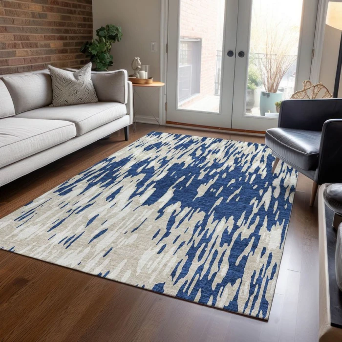 Addison Chantille ACN945-Navy 9 ft. X 12 ft. Rectangle Rug