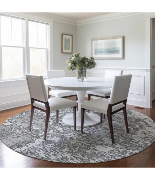 Addison Chantille ACN946-Gray 8 ft. X 8 ft. Round Rug