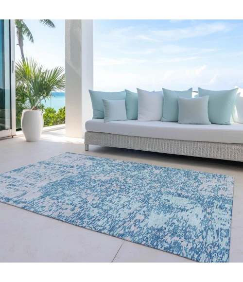 Addison Chantille ACN946-Teal 8 ft. X 10 ft. Rectangle Rug