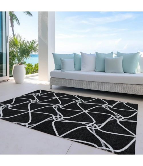 Addison Chantille ACN948-Black 5 ft. X 7 ft. 6 in. Rectangle Rug