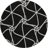 Addison Chantille ACN948-Black 8 ft. X 8 ft. Round Rug