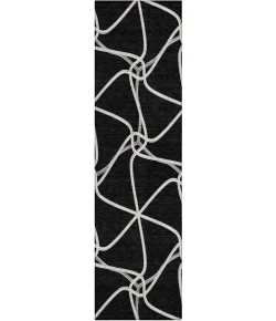 Addison Chantille ACN948-Black 2 ft. 3 in. X 7 ft. 6 in. Rectangle Rug