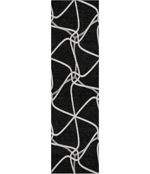 Addison Chantille ACN948-Black 2 ft. 3 in. X 7 ft. 6 in. Rectangle Rug