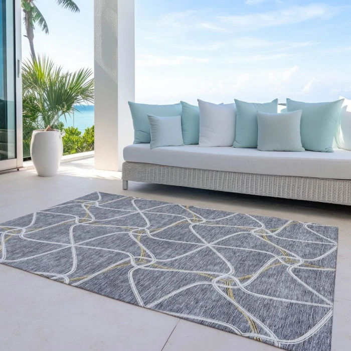 Addison Chantille ACN948-Gray 8 ft. X 10 ft. Rectangle Rug