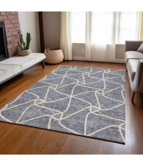 Addison Chantille ACN948-Gray 5 ft. X 7 ft. 6 in. Rectangle Rug