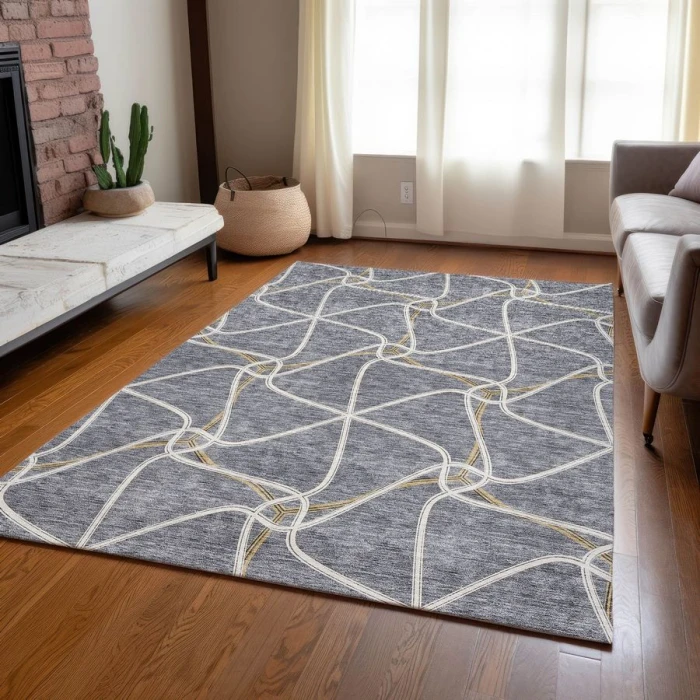 Addison Chantille ACN948-Gray 8 ft. X 10 ft. Rectangle Rug